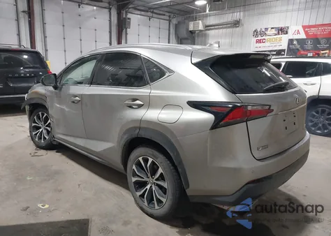 2017 Lexus Nx 200T F Sport z USA, uszkodzony, nr VIN JTJBARBZ9H2121161